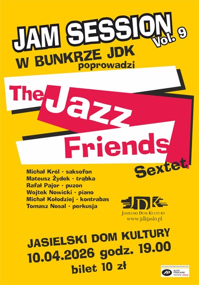 Plakat wydarzenia:  JAM SESSION vol 9 