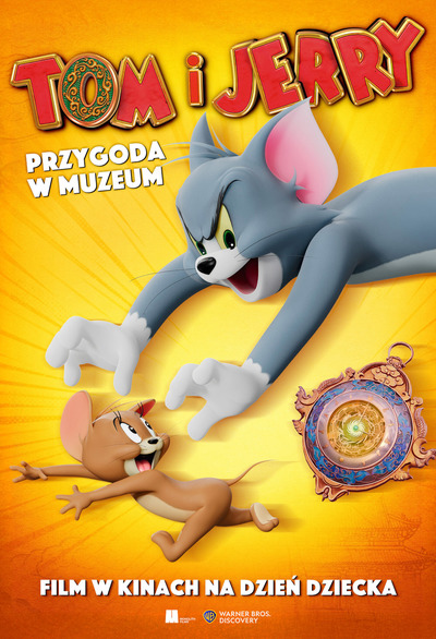 Event poster:  Tom i Jerry: Przygoda w muzeum (dubbing) 