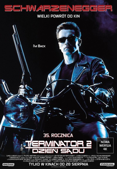 Plakat wydarzenia:  Terminator 2: Dzień sądu 4K (napisy) 