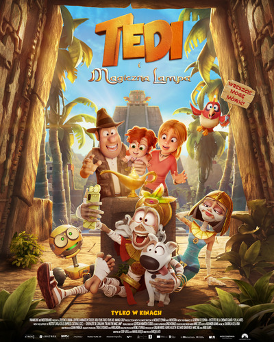 Plakat wydarzenia:  Tedi i magiczna lampa (dubbing) 