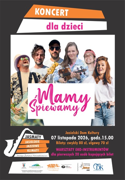 Event poster:  Koncert  Mamy Śpiewamy 