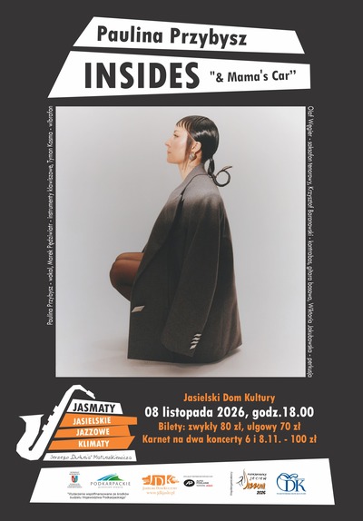 Event poster:  Koncert Pauliny Przybysz 