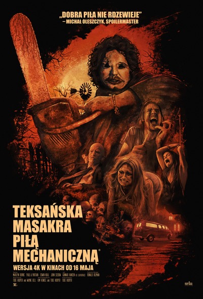 Plakat wydarzenia:  Teksańska masakra piłą mechaniczną 4K (napisy) 