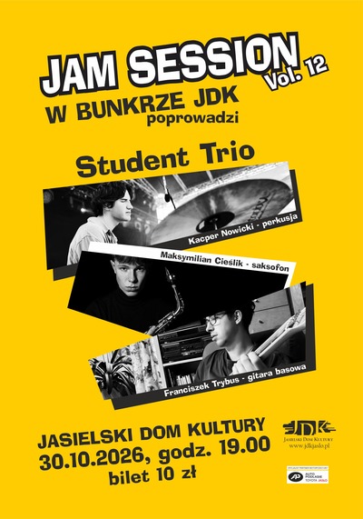 Plakat wydarzenia:  JAM SESSION vol. 12 