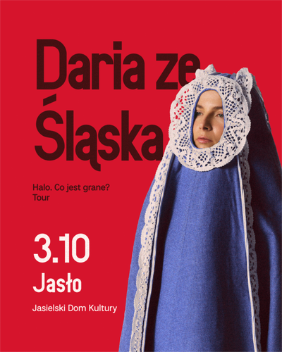 Event poster:  Koncert Darii ze Śląska 