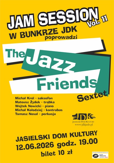 Event poster:  JAM SESSION vol.11 