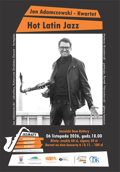 Event poster:  Koncert Jan Adamczewski - Kwartet 
